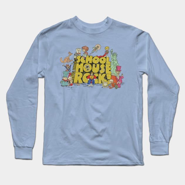 Schoolhouse Rock! 1973 Long Sleeve T-Shirt by JCD666